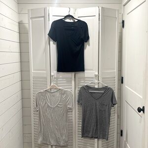 Set of 3, v-neck t-shirts.  Target